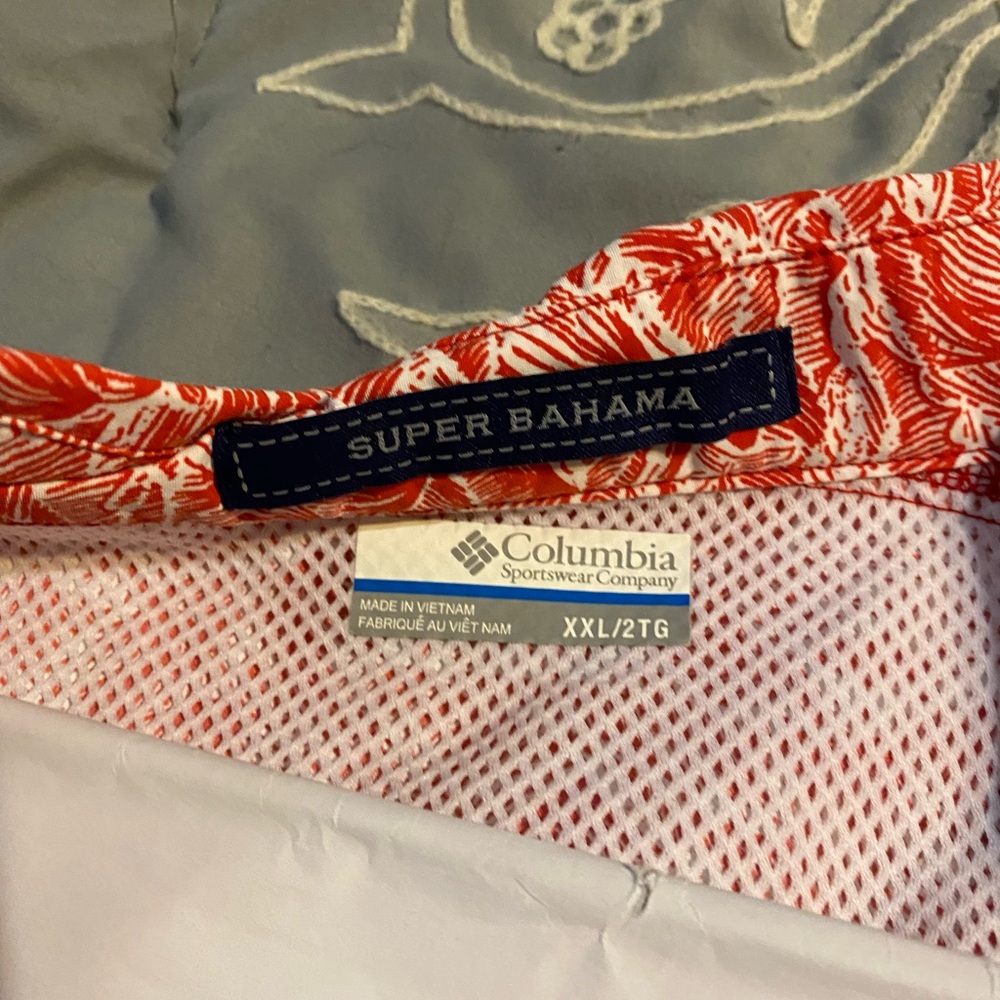 Columbia Super Bahama button up shirt XXL